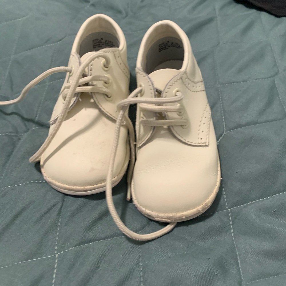 Angel baby boy shoes , still good condition